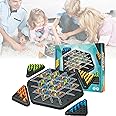 LTLCLZ Chain Triangle Chess Game,Triggle Board Game,Triggle Rubber Band Game,Chain Triangle Chess,Chain Chess Desktop Puzzle Interactive Game for Kids Adult Family Party