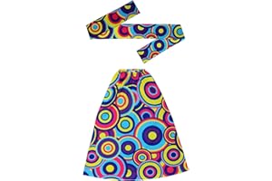 WIDMANN MILANO PARTY FASHION - Hippie Set 60er / 70er Jahre, Stirnband und Stulpen, Hippie, Reggae, Flower Power