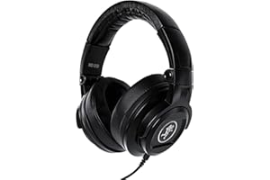 Mackie MC-250 professioneller geschlossener Over-Ear-Kopfhörer mit 50 mm Wandlern für das Studio-Monitoring, DJs, Content-Produktion und den Musikgenuss zuhause