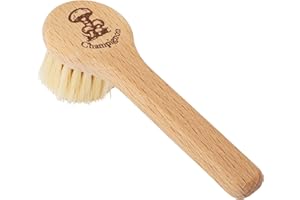 Redecker 331020 Champignonbürste mit Stiel, helle Natur - Borste, Buchenholz