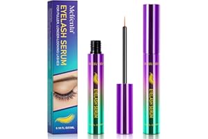 LXITIAN Wimpernserum Ohne Hormone, Eye Lash Serum 5 ML, Natürliches Wimpern Serum, Vegan Bio Wimpernserum Wachstum für Schnelleres WimpernWachstum, Längere Vollere Gesunde kräftige, Nährende Formel