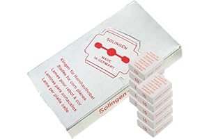 REMOS PROFESSIONAL BODY CARE REMOS - Cuchilla para callos (10 x 10 unidades, 100 unidades)