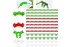 JIEBAO 120 Stück Pflanzenbieger, Low Stress Training Clips, Pflanzen Bieger Clips, Plant Training Biege Clips, 90 Grad Pflanzenstützclips, Zum Biegen von Pflanzenstämmen und Ändern der Wuchsrichtung