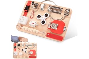 POTATOMATO Dementia Activities For Seniors-Fidget Busy Board-Alzheimers Products for Elderly-Dementia Gadgets-Sensory ADHD Toys-Anxiety Relief Items-Gift for Dementia Patients - Memory Games for Autism Adult