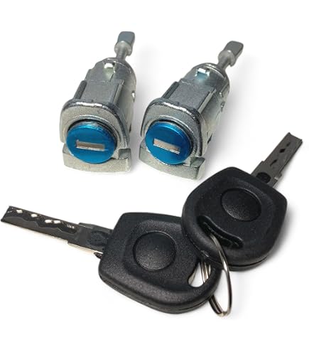 Cylindre De Serrure Porte Pour Seat Ibiza III / Cordoba II 2002-2008 - Côté Conducteur Gauche, Avec Clé