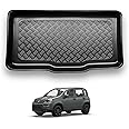 Nomad Boot Liner Compatible with Fiat Panda Cross 2012+ [4x4] Recyclable Non-Toxic Plastic (PE) Boot Floor Lower Position Tailored Fit Car Floor Guard Tray Black Fitted Dog Friendly Waterproof