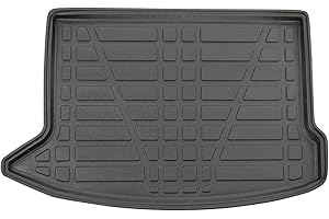 J&J AUTOMOTIVE SCOUTT | Vasca Bagagliaio Proteggi Baule In TPE Su Misura Per Kona 2017-2023, Bordo 4cm, Antiscivolo, Inodore, Arrotolabile