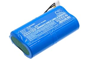 TCTK TECHTEK Batteria 2600mAh compatibile con [NEXGO] N86, per [WizarPOS] Q2, Wizar Q2, per [Dejavoo] QD2, QD4 sostituisce GX05, WHB02-2600 (6 pin)