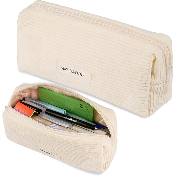 Pencil Case QEDBOJE Mäppchen Cord-Stoff, Federmäp Produktbild-Vorschau 11