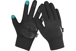 WESTWOOD FOX Guanti invernali per bambini Guanti termici antiscivolo in pile traspirante touch screen guanti per bambini antivento ragazzi ragazze guanti da ciclismo per corsa, equitazione,