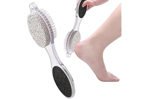 FIZZIX 1Pcs Pumice Stone for Feet – 4-in-1 Pumice Stone Foot Care Tool for Removing Calluses, Dead Skin, and Exfoliating – Dual-Sided Pumice for Smooth, Soft Feet – Ideal for Pedicures, Foot Massages, and At