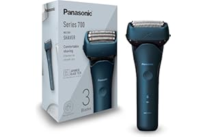 Panasonic ES-ALT4B 3-Blade Wet and Dry Electric Shaver for Men, Rechargeable, Skin Comfort Sensor, Multi-Flex 12D Head - Minimize The 5 o’Clock Shadow