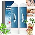 2pcs Instant Tinnitus Relief Nasal Inhaler,Tech/silen for Tinnitus,Tinnitus Relief for Ringing Ear,Tech/silen Tinnitus Inhaler,Ear Ringing Relieving,Echoease Tinnitus Inhaler,Ear Pain Relief for Adult