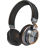 Betron S2 Wireless Bluetooth Headphones with Microphone, Volume Control, On Ear, Stereo