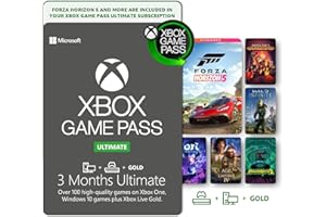 MICROSOFT Xbox Game Pass Ultimate | 3 Month | Subscription includes Forza Horizon 5 | Xbox & Windows 10 - Download Code