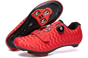 ARTVEP Donne Scarpe da Ciclismo da Uomo Scarpe da Bici da Strada Compatibile con SPD e Delta Blocco Pedale Scarpe da Bicicletta Peloton Traspiranti