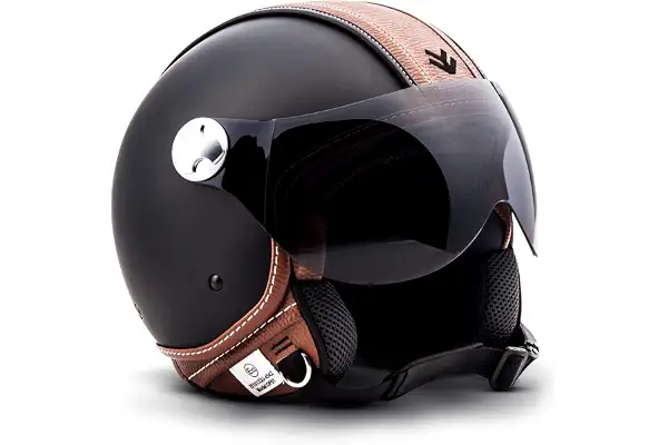 ARMOR Helmets AV-84 Casco Moto Demi Jet