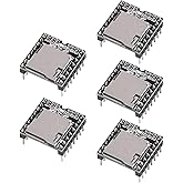 Dfplayer Mini Player Module Binghe 5 pezzi MP3 DFplayer Mini Lettore Schede di sviluppo MP3 Mini Dfplayer Lettore Modulo con 