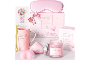 BOYUJK Weihnachtskerzen Geschenke für Frauen, Duftkerzen Geschenk-Set für Sie, Weihnachtsgeschenke für Frauen und Männer (lila)