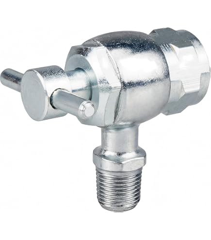 NICECNC 1/8" NPT Male Nitrogen Filling Tool Valve For Shocks & Struts - 3000 PSI