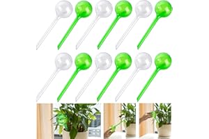 Ashuxxn Boules D'arrosage Automatique Matériel d'Arrosage Automatique en PVC pour Plantes Plante Arrosage Ampoules Boules d'irrigation pour Plantes de Jardin, Bonsaï, Plantes en Pot 12 pièces