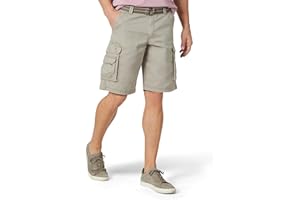 Lee Herren Latzhose Wyoming Cargo-Shorts mit Gürtel Cargos