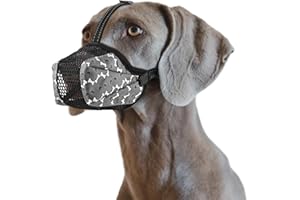 BONTHEE Dog Muzzle,Muzzles for Small Medium Large Dogs,Muzzle for Dogs to Prevent Biting,Grooming Biting Chewing and Licking