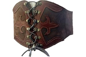 LEDERECKE KONSTANZ Miedergürtel Echtleder Farbe dunkel braun Passend für Taillenweite 85-90 cm