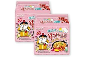 [Let's Go Market] Samyang Buldak Ramen Hot Chicken Flavour Noodle (Pack of 10) (Carbonara)