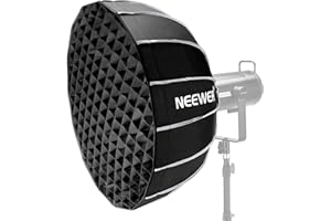 NEEWER 65 cm Softbox paraboliczny sześciokąt, szybka instalacja/składany parasol z mocowaniem Bowens, metalowe naczynie kosmetyczne, dyfuzory, siatka/torba do CB200B CB60 MS60B MS60C kompatybilny z