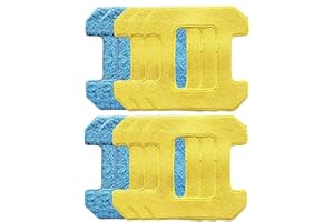 Pmandgk 10 StüCk Reiben Kissen für Hobot 298 Fenster Reinigung Roboter ZubehöR Lappen Mikrofaser Material Nass Reinigung + Trocken