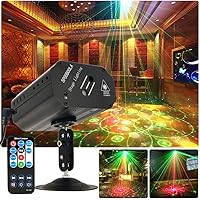Party Lichter Disco Lichter DJ Lichter, GOOLIGHT Sound Activated Strobe Light Projektor Bühnenlichteffekte mit…