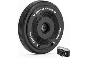 VILTROX 28mm F4.5 X pour Fuji X Mount Objectif,AF 28mm f/4.5 X Mount Pancake Objectif à Focale Fixe,APS-C Objectif Grand Angle pour Fuji X-T5 X-H2 X-T50 X-M5 X-T30 II X-Pro3 X-S20 X-E4 (Noir)