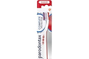 Parodontax Complete Protection, Cepillo de dientes Suave, Ayuda a Detener y Prevenir el Sangrado de Encías, Blanco.