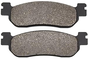 Cyleto Bremsbeläge hinten für Yamaha YP250 YP 250 Majesty 250 1998-2003/YP250R X-Max Xmax 250 2005 2006 2007 2008 2009 2011 2012 2013