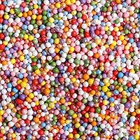 Rainbow Nonpareils Hundreds And Thousands 100S And 1000S Natural Colour Cup Cake Sprinkles 200G / 7.05Oz