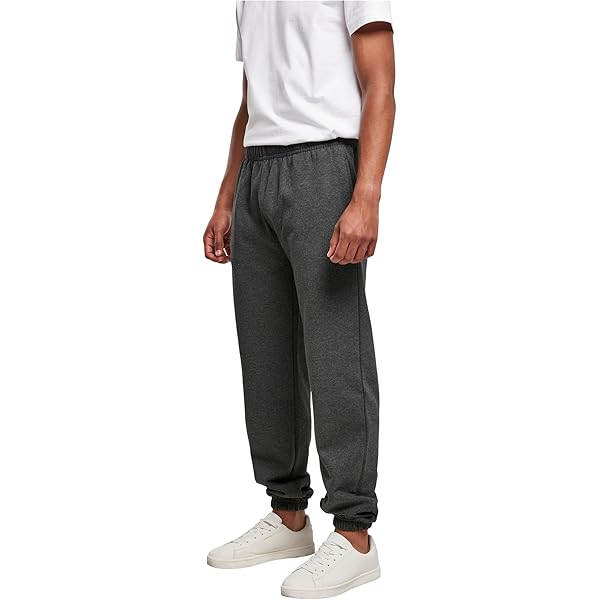 Amy Coulee Lichte joggingbroek voor heren, katoen, ademende sportbroek, trainingsbroek, vrijetijdsbroek, lange yogabroek met zakken, groen, L