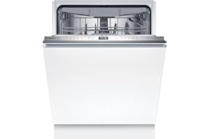 Bosch SMV6ECX93E, Série 6, Lave-vaisselle tout encastrable, Home Connect, 13 couverts, Silence Plus 40 dB
