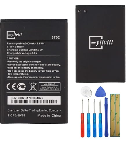 Vhbw Batteria Compatibile Con Wiko Lenny 2, 3 Smartphone Cellulare 1800mah 3 7v Li Ion 85675858