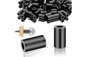 100 stycken runda avståndshållare M8 distanshylsor ABS nylon brickor plast distanshylsa gummi avståndshållare isolering sidos
