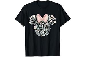 Disney Minnie Mouse Icon Spring Flowers T-Shirt