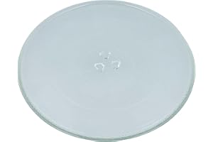 vhbw Mikrovågsugnstallrik i glas, 32,4 cm, kompatibel med Kenmore 79602, 80029, 80412, 80413 mikrovågsugn – roterande tallrik