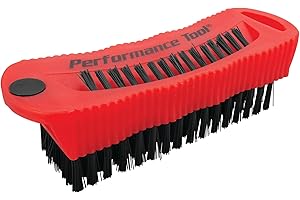 Performance Tool W9163 Allzweck- und Fingernagelbürste mit Magnet/Scheuerbürste