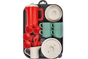 Plateau dinette garni - Jeu d'imitation - ECOIFFIER - 26,5 cm - +18 mois