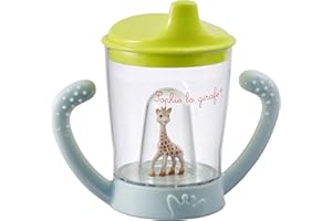 Sophie la girafe Non-Spill Sippy Cup for Baby and Toddler in Gift Box