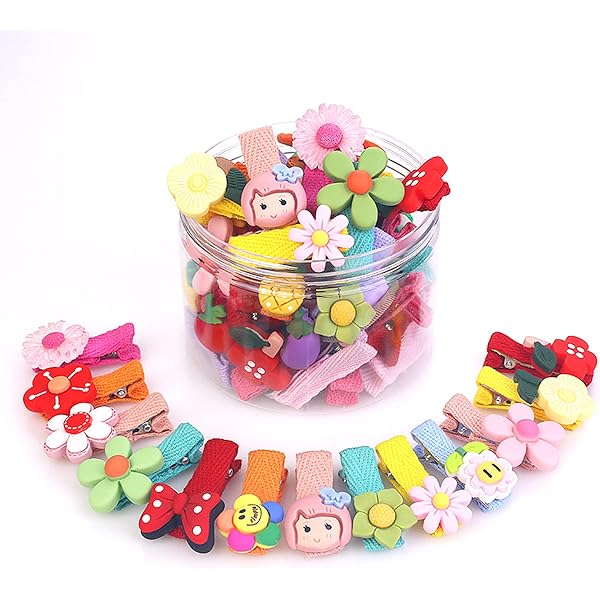 30 Stück Haarschleifen Set – 15 Farben Aus Ripsband Mit Krokodilclip | Für Mädchen, Baby & Kinder | Haaraccessoires