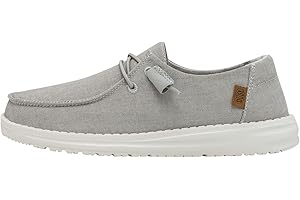 HEYDUDE Wendy Chambray, Scarpe Moc Toe Donna