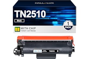 HALLOLUX TN2510 Toner TN2510XL Kompatibel für Brother TN-2510 Toner TN-2510 XL für Brother MFC-L2835DW Toner MFC-L2827DW MFC-L2800DW DCP-L2660DW DCP-L2620DW DCP-L2627DW MFC-L2860DWE (Schwarz, 1er-Pack)