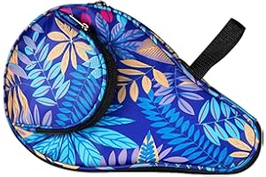 FOXCUP BAOK Tischtennis-Paddel-Tasche – sturzfeste Tischtennisschlägeraufbewahrung | Schläger Bälle Tischtennis Zubehör Aufbewahrungstasche für Jugendliche, Kinder, Söhne, Töchter, Studenten, Sportliebhaber