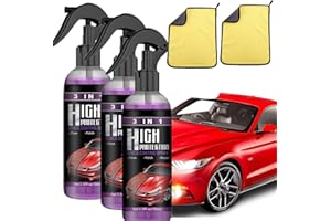 PLEBOLO Water Aup Car Coating Spray,3 In 1 High Protection Quick Car Coating Spray,Ceramic Car Coating Spray,High Protection Car Spray (3pcs)